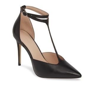 SOMETHING NAVY T-Strap Heel, EUC, Size 11